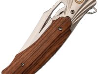 Складной нож Витязь B5292D, сталь Дамаск, рукоять древесина