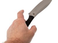 Нож Канадец, сталь AUS-10Co, рукоять G10 черный