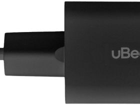 Сетевое зарядное устройство uBear Bridge 2xUSB-C, 45Вт черный
