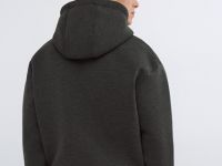 Толстовка на молнии с капюшоном, Серый