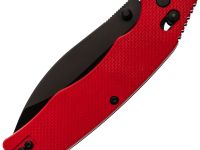 Складной нож Obertech ns-01 thumb stud, сталь VG-10, рукоять G10, красный