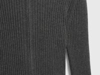 Кардиган на молнии для девочек, Серый