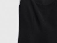 Топ с баской, Черный