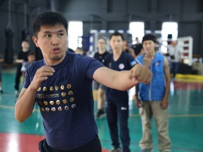 Мерей Акшалов провел мастер-класс на VIII играх «Дети Азии» в Якутске