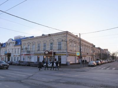 Дом Сагировых, в котором размещался зимний клуб приказчиков