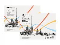 Альбом для рисования на спирали "Сонет" Белая 13х19 см 24 л 200 г