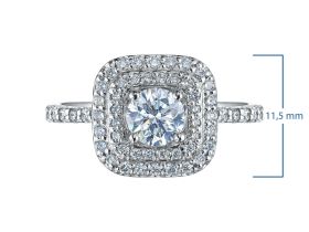 Кольцо из белого золота э4712кц06200908_white