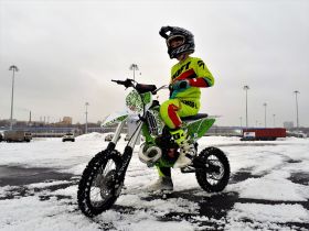 Мотоцикл кроссовый эндуро KOSHINE XN65 Plain 14/12