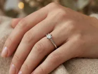 Классическое кольцо из серебра э0612кц06200856