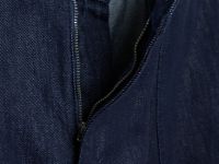 Широкие джинсы с поясом на резинке, Синий