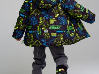 Куртка текстильная с полиуретановым покрытием для мальчиков