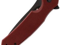 Складной нож Mr.Blade Hellcat, сталь VG-10, рукоять burgundy G10