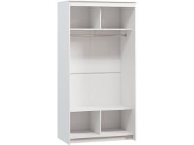 Шкаф-купе Тебар 2-100x200 Белый без зеркал