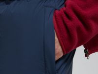 Утепленные брюки широкого кроя с утяжниками по низ