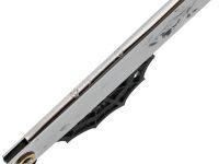 Нож складной Higonokami Nagao Spider, 95мм, сталь San-Mai с сердечником из стали AoGami Blue Paper 3 слоя, рукоять нержавеющая сталь серебристая