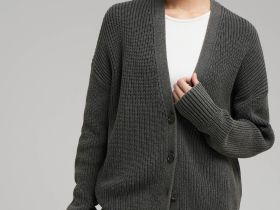 Свободный кардиган из хлопка