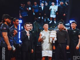 Боксёр из Якутии Михаил Варламов победил в главном бою «Битвы за контракт»