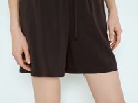 Шорты из модала, Коричневый