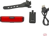 Фонарь для велосипеда задний Author A-PILOT USB CobLed (красный черный)