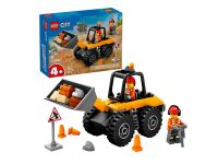 City 60450_L Конструктор Желтый строительный колесный погрузчик