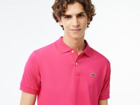 Мужское поло Lacoste L1212 классического кроя