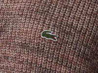 Женский шерстяной свитер Lacoste с высоким воротом