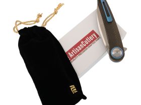 Складной нож Artisan Cazador, сталь AR-RPM9, рукоять Micarta