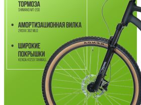 Горный велосипед Benort X-Factor 29, год 2026, цвет Черный, ростовка 21