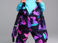 Комбинезон текстильный с полиуретановым покрытием для девочек