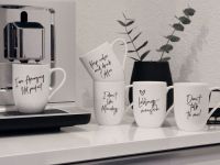 Villeroy & Boch Кружка 340 мл "Keep calm and drink coffee", белая Statement Villeroy & Boch