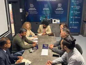 Представителям посольства Индии в России представили якутскую технологию «Экстра Синема»