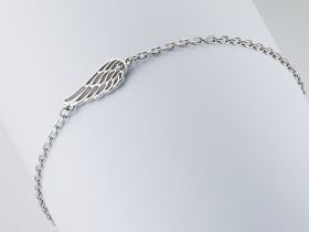 Браслет из серебра с бриллиантом э0601бр07178300