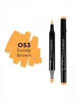 Маркер двухсторонний на спиртовой основе Sketchmarker Brush Цвет Песок коричневый