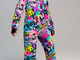 Комбинезон текстильный с полиуретановым покрытием для девочек