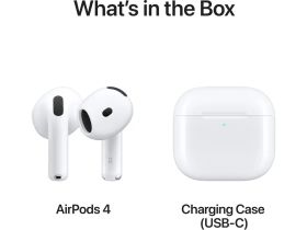 Беспроводная гарнитура Apple AirPods 4 (без функции активного шумоподавления) (MXP63)