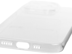 Клип-кейс LuxCase для Apple iPhone 15 Pro Прозрачный