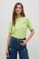 Футболка oversize силуэта из хлопка