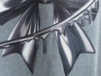 Футболка с AR-принтом для девочек, Серый