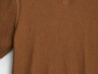 Поло из текстурной ткани, Желтый