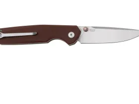 Складной нож Bestechman Velix, сталь 14C28N, рукоять G10, коричневый