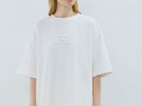 Футболка оверсайз с вышивкой, Белый