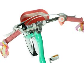 Детский велосипед Royal Baby Little Swan 14, год 2022, цвет Розовый