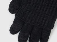 Перчатки и митенки для девочек, Черный