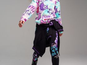 Брюки трикотажные для девочек (легинсы)