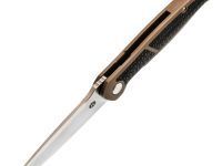 Складной нож Honor Caesar Elite, bronze, рукоять титан и карбон, сталь S35VN