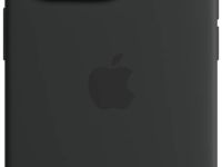 Чехол-накладка Silicone Case with MagSafe для iPhone 15 Pro силиконовый (черный)