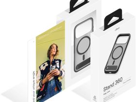 Клип-кейс uBear Stand 360 Mag для Apple iPhone 17 Pro Max Чёрный