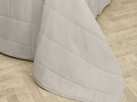 Покрывало Alda, серое