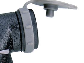 Насос компактный Topeak Peakini II (черный / серебристый)