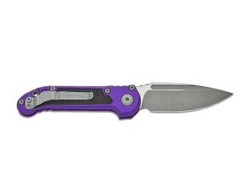 Автоматический нож Microtech LUDT Gen III 1135-10APPU, сталь M390MK, рукоять алюминий, фиолетовый